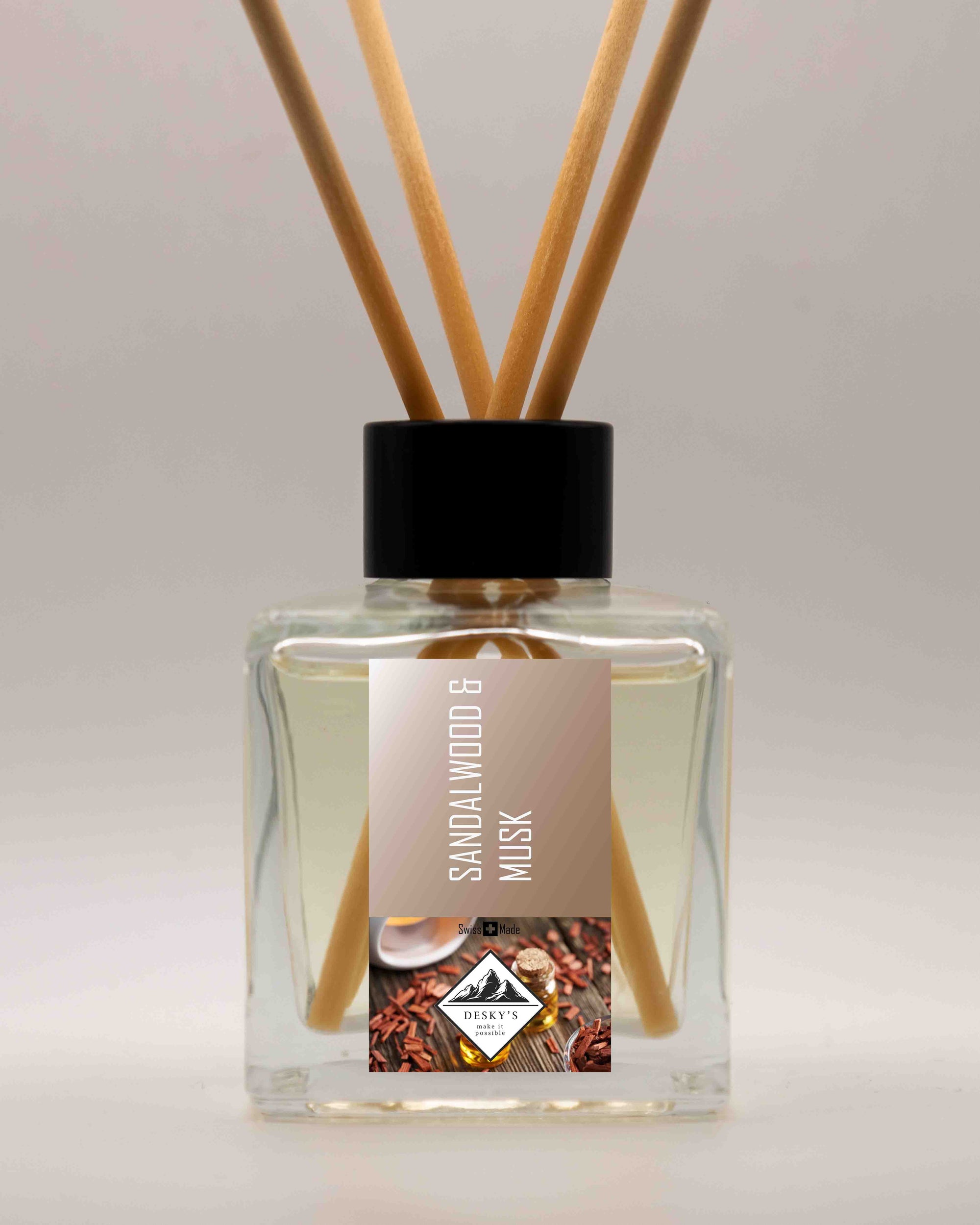 Sandalwood & Musk 100ml reed diffuser