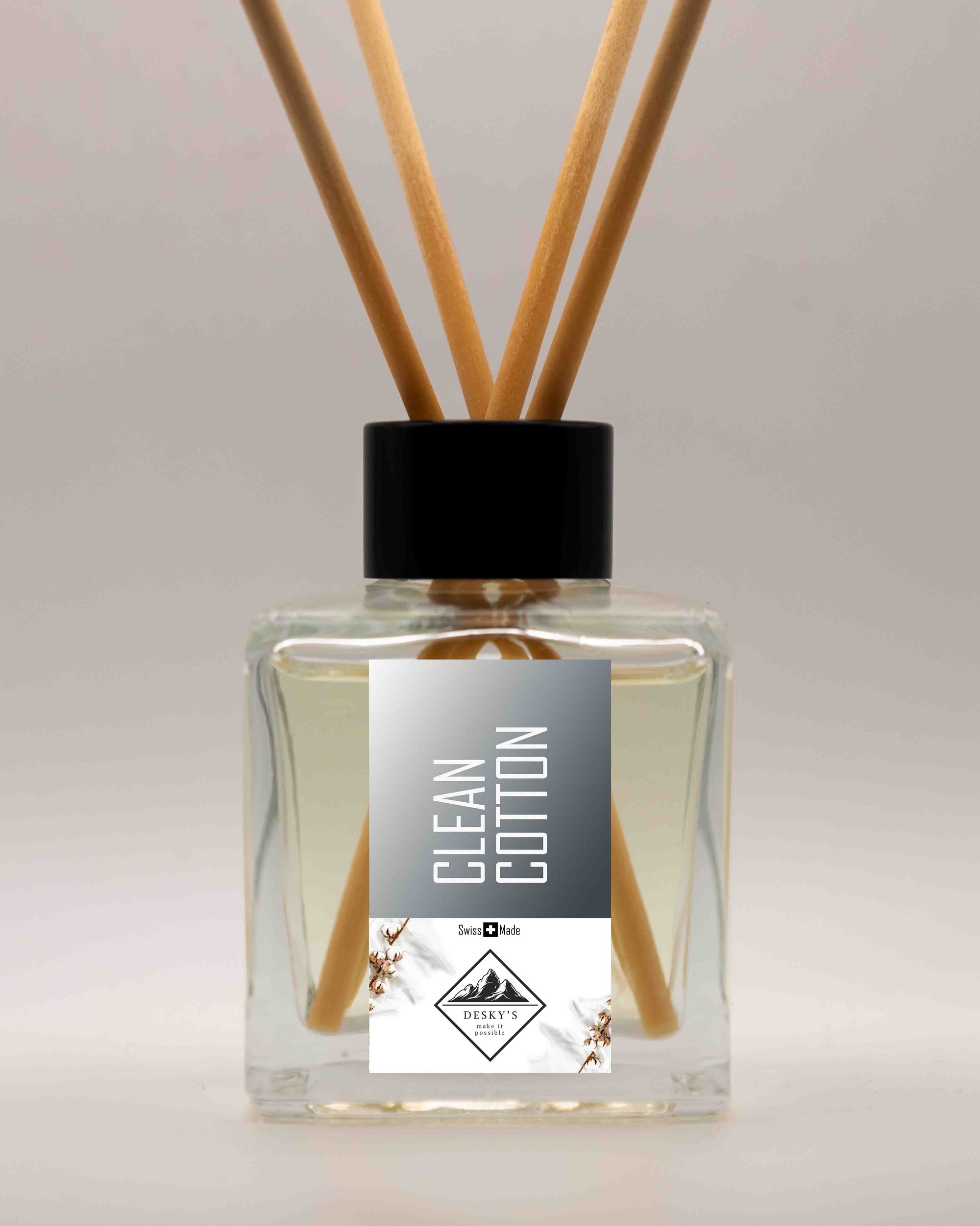 Clean Cotton 100ml reed diffuser