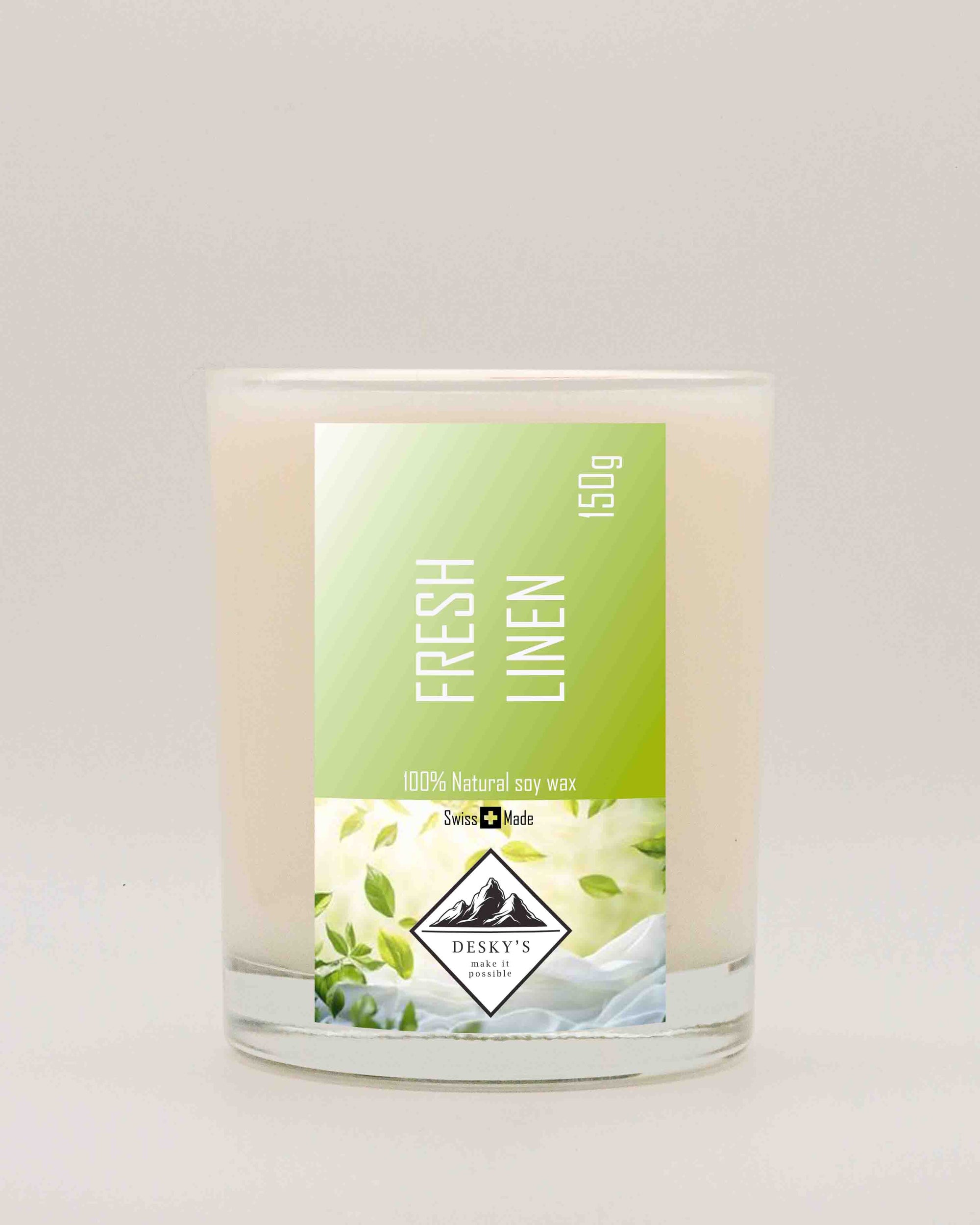 Fresh Linen 150g Soy Candle